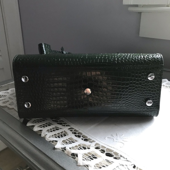 Saint Laurent Sac Du Jour Baby Croc-Embossed Bag - Picture 3 of 8